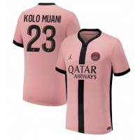 Camisa de Futebol Paris Saint-Germain Randal Kolo Muani #23 Equipamento Alternativo 2024-25 Manga Curta